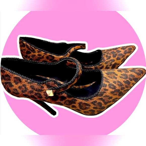 JustFab High heel Pumps Adelaide Leopardino New in box 4” heel - Picture 14 of 14